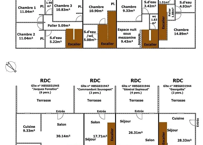 Ferienhaus Vendeen Avec Jardin - 6 Pers. - Fr-1-426-605 *